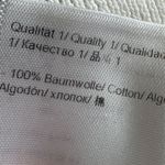 Escada Sport Teal White Stripe Sweater Stretch Cropped Sleeves Cotton Medium Blue Photo 10