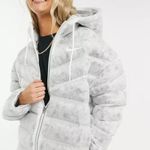 Nike Sportswear Puffer Jacket Marbled Look Grey White Size M, NEW (Sold Out) Photo 2