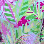 Pappagallo Medium Dress Tropical Stretch Vacation Resort Cruise Beach Travel Pink Photo 5