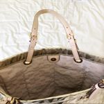 Michael Kors gold metalic tote bag and wallet set Photo 4