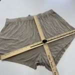SKIMS Shorts Womens XL Tan Lounge Sleepwear Stretch Spandex Soft Casual Relaxed Photo 5
