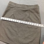 Rampage  Skirt Y2K Womens 11 Houndstooth Preppy Black Tan‎ Academia Made USA VTG Photo 6