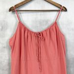 Old Navy  Women Cami Dress L Tall Pink Sugar Poppy Boho Coastal Minimalist Resort Photo 1