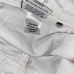 Hudson  White Wash Denim Hampton Cuffed Jean Shorts Women's Size 26 Photo 7