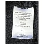 Black Women's Cutout Ribbed Turtleneck Sweater Modern Chic Size XL Photo 5