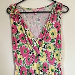 Lilly Pulitzer Belline Resort Doodle Bug Sleeveless Floral Dress - L Photo 2