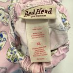 Bed Head Pajama Pants Womens XL Pink Floral Tea Cups Playful Lounge Sleepwear Photo 2