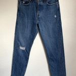 Levi's  Wedgie Distressed Straight Jeans Photo 0