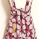 Love Riche LAST! Open Back Bow Strap Tea Flared Dress Photo 0