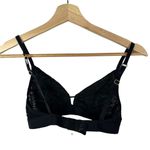 Lively Black Palm Lace Busty Bralette XS Photo 2