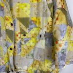 Urban Outfitters  Patchwork Oversized Relaxed Boho Kimono Sleeves Jacket Sz S Photo 4