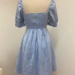 GB Short Blue Dress with Cut-Out Details Photo 4