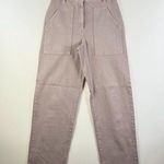 Wilfred Free Aritzia Womens Pants Brown Utility Hi Rise Wide Leg Baggy Size 4 Photo 0