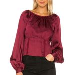 Tularosa Revolve  Cabernet maroon Zane top M Photo 1