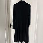 Seraphine Maternity Black Long Sleeve High Neck Vanessa Dress size 8 Photo 3