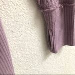 We The Free Free People  lavender long sleeve thermal top XS Photo 3