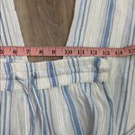 Melissa Odabash blue striped Krissy pants size small Photo 5