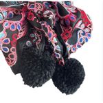 Nicole Miller Black Boho Embroidered Off The Shoulder Mini Dress 10 Flowy Whimsy Photo 5