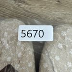 Korks‎ Shoes Womens 6M Cream White Floral Palmer Ballet Flat Cottagecore Neutral Size 6 Photo 9