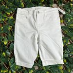 J Brand  811 Bermuda White Denim Shorts Size 26 NWT Photo 0