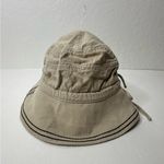 REI Bucket Hat Sun Cap Size S/M Drawstring Poseable Brim Safari Hiking Fishing Tan Photo 3