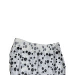 CAbi Dotty‎ Inside Out Spot Cardigan Women Small Cotton Button Front 3/4 Sleeve White Photo 4