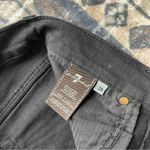 7 For All Mankind 7 for all of Mankind Dojo Black Bootcut Low Rise Jeans Photo 3