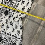 Bailey blue  Black and White Floral Romper Photo 6