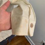 Gerard Darel  Linen Blazer Cream White 3 Button Photo 8