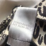 Spiegel Vintage  Sweater Sheath Dress Size 12 Leopard Animal Print Sleeveless Photo 5