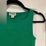 J.Crew NWOT Size XXS Mid Weight Boat Neck Kelly Green Knit Cotton Tank Top Photo 1