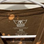 Aerosmith World Tour Graphic T Shirt Brown Size M Photo 3