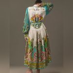 NWT Alemais Pinball Shirtdress Midi Dress Blue Size 0 Photo 2