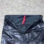 Spanx  Camo Leggings Women Small Shiny‎ Black Activewear Workout Compression Photo 2