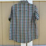 Wrangler  Wrancher Brown Plaid Pearl Snap Western S/S Shirt Women’s Size Small Photo 1