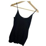 Akira  Womens Mini Dress Small Black Bodycon Spaghetti Straps Party Stretch Photo 3