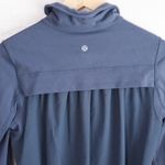 Lululemon Tadasana Get Started Mesh Back Jacket Light Gray Women's 4 Thumbholes Photo 4