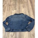 J Crew Classic Blue Denim Trucker Jacket Women's Size XXL Runs Small Photo 3