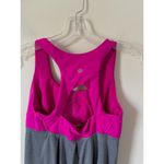 Lululemon  Padded Elastic Waist Loose Tank Top Pink Gray Size 4 Photo 3
