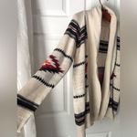 Olive & Oak  cotton blend boho Patterned  sweater knit Cardigan women size XL Photo 3