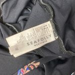 Seafolly Floral Black Print 1 Piece Swim Bathing Suit 8 Photo 1