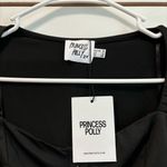 Princess Polly  Torrado Long Sleeve Top Black NWT Photo 4