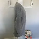 Athleta  Heather Gray V-Neck Sweater Photo 1