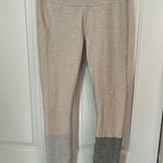 Outdoor Voices 7/8 Dipped Legging in Oatmeal/Dove/Ash Size Small Photo 8