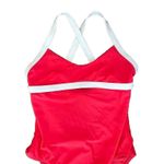 Victoria's Secret  Women’s Coral Pink Swimsuit Contrast Trim One Piece Size 6 Photo 1