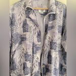 Cervelle Vintage Silk Bomber Zip Up Jacket NWT Photo 6