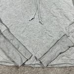 Nike Dri-Fit Yoga Luxe Cropped Hoodie Pullover Oversized Soft Knit in Gray L Photo 7