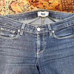 Paige FINAL PRICE  Peg Skinny Darker Wash Jeans Photo 7