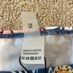 Tempt Me NWT-  Blue Floral Ruffle Off the Shoulder Bikini Photo 8