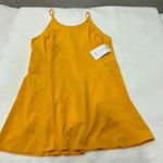 Athleta Gold Yellow Robe Infinity Stretch Built In Shorts Casual Dress L… Photo 2